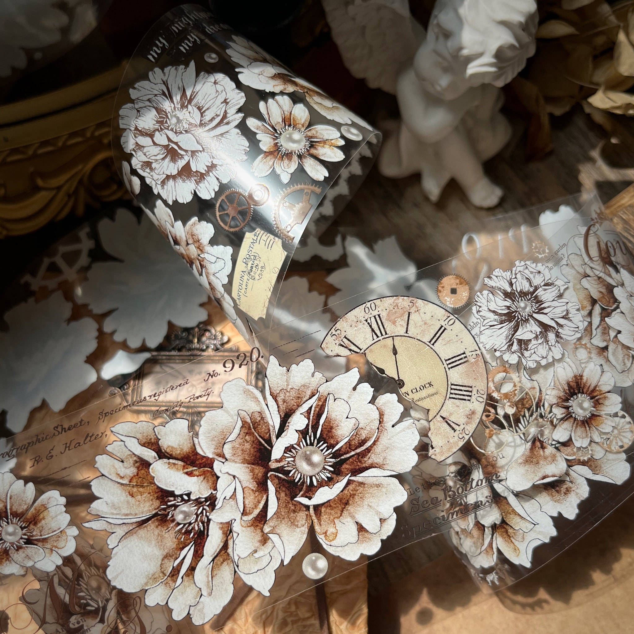 Old Time Retro Big Flower Tape (6cm*200cm)