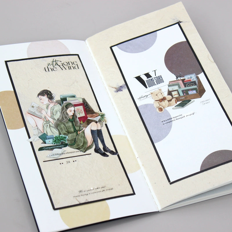 【MOOD】Reading Moment Character PET Tape