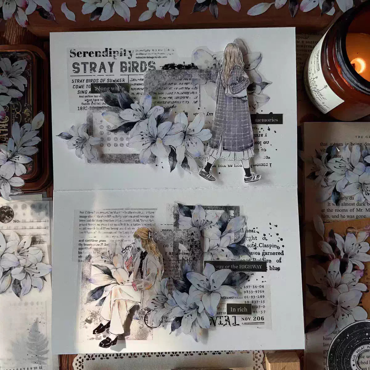 White Lily Flower Tape (5cm*100cm)