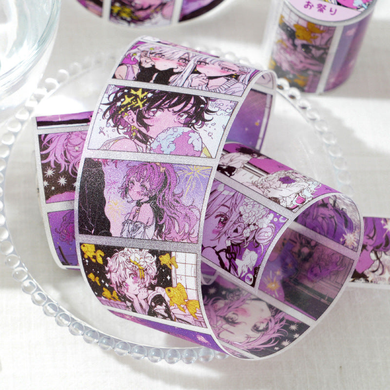 Shoujo Weekly Cartoon Character Tape