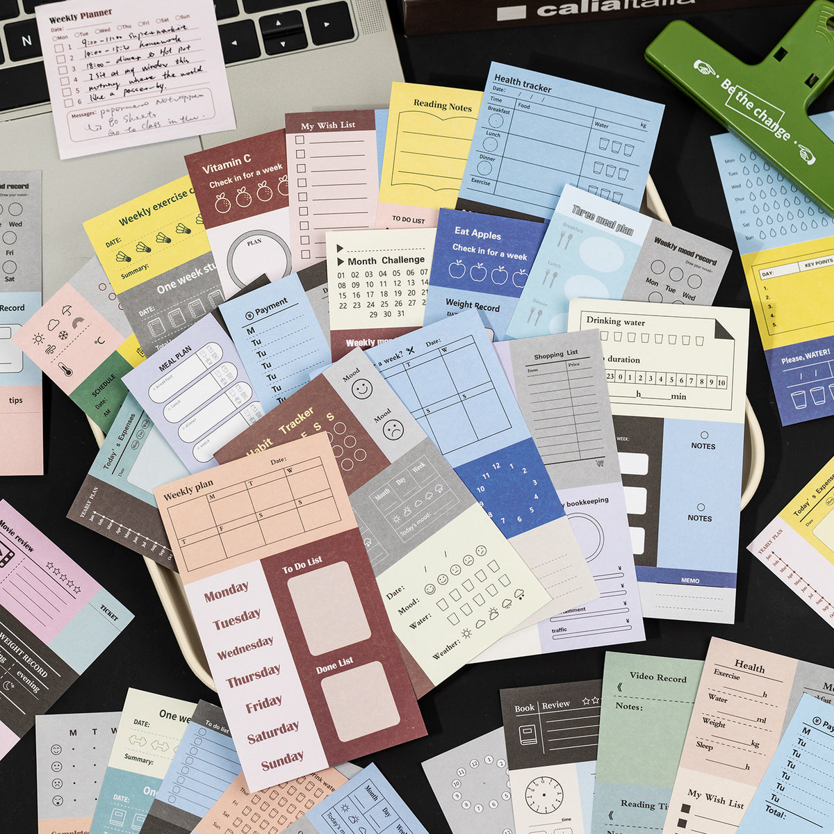 Daily Plan Book Management Sticker Book