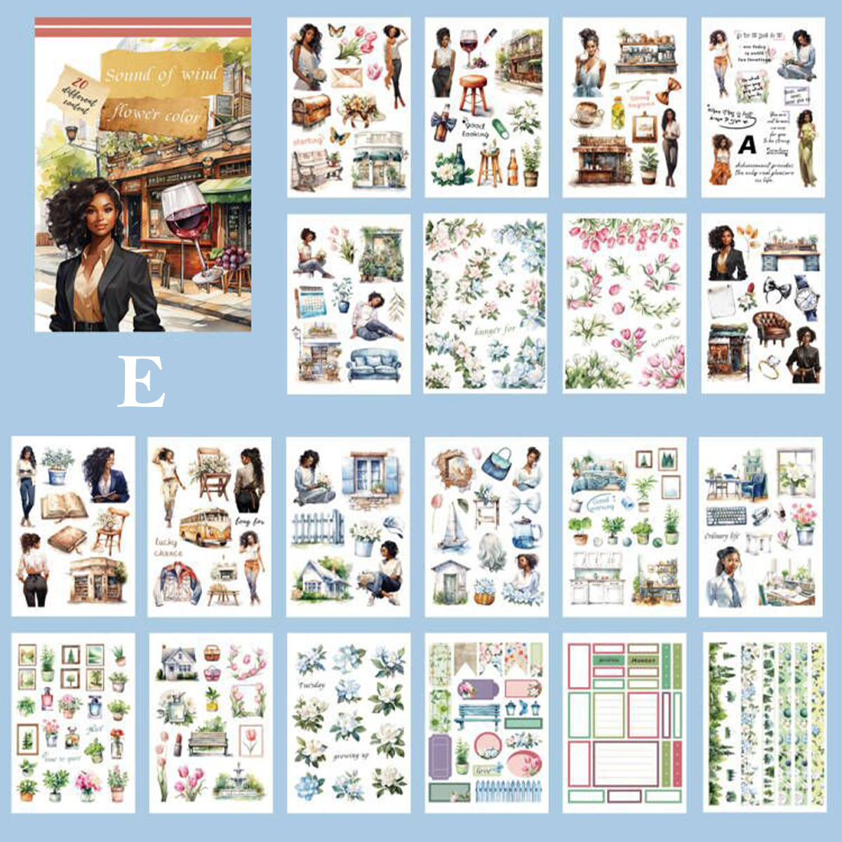 Vintage Sticker Book Vol.4