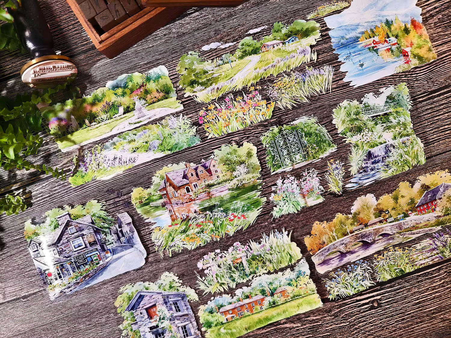 【HZTM】Global Cityscapes Landscaping Tape ( 10 Styles )