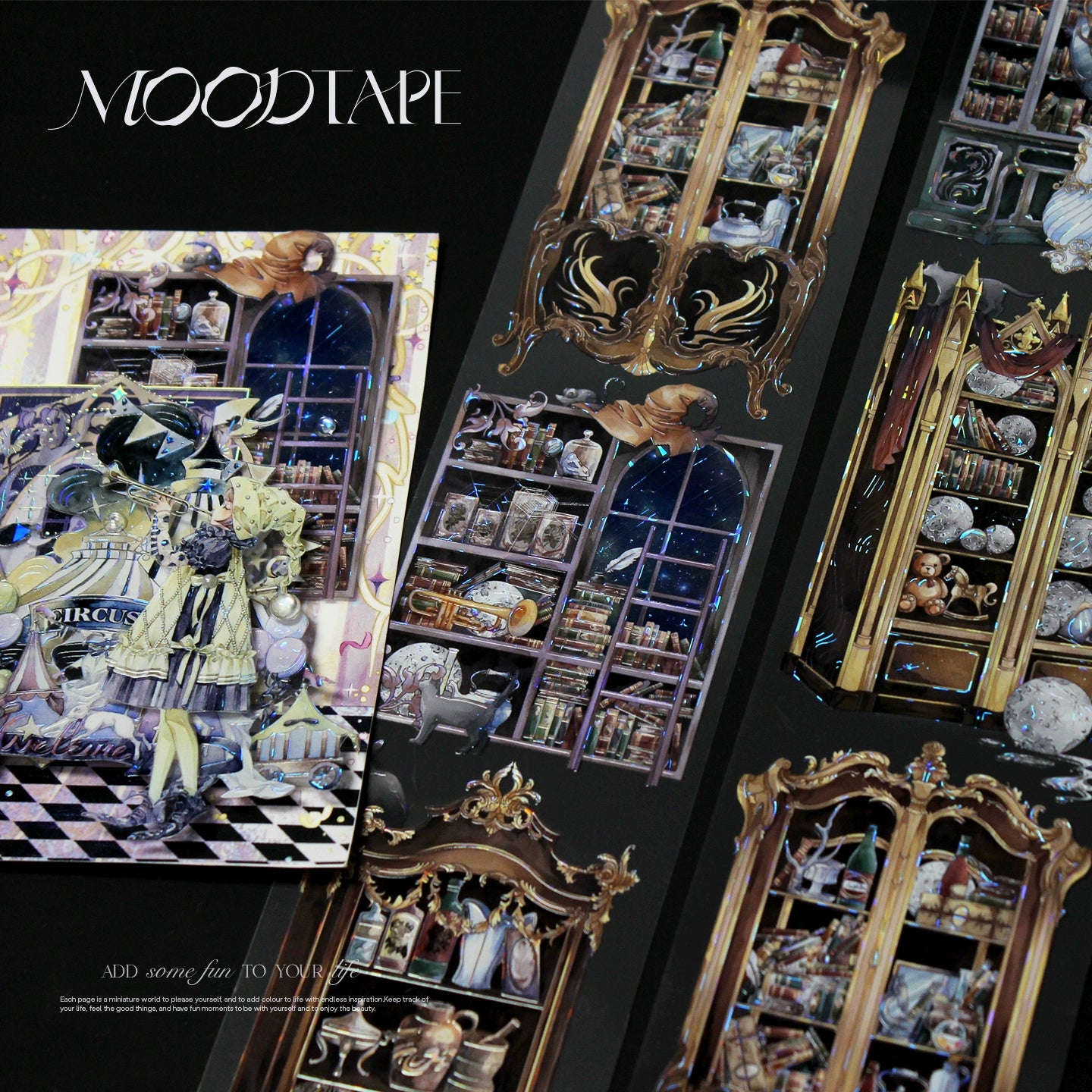 【MOOD】 Mystery Agency PET Tape