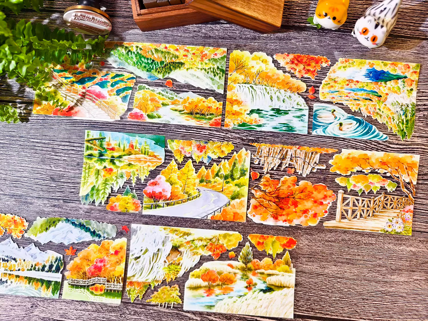 【HZTM】Global Cityscapes Landscaping Tape ( 10 Styles )