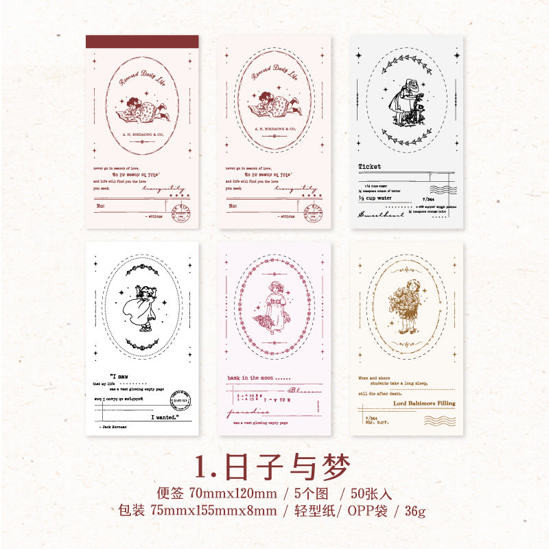 The Tale of Time series notepad