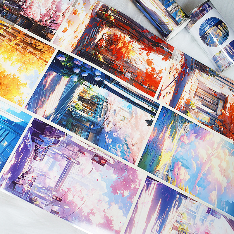 Large Background Landscape PET Tape