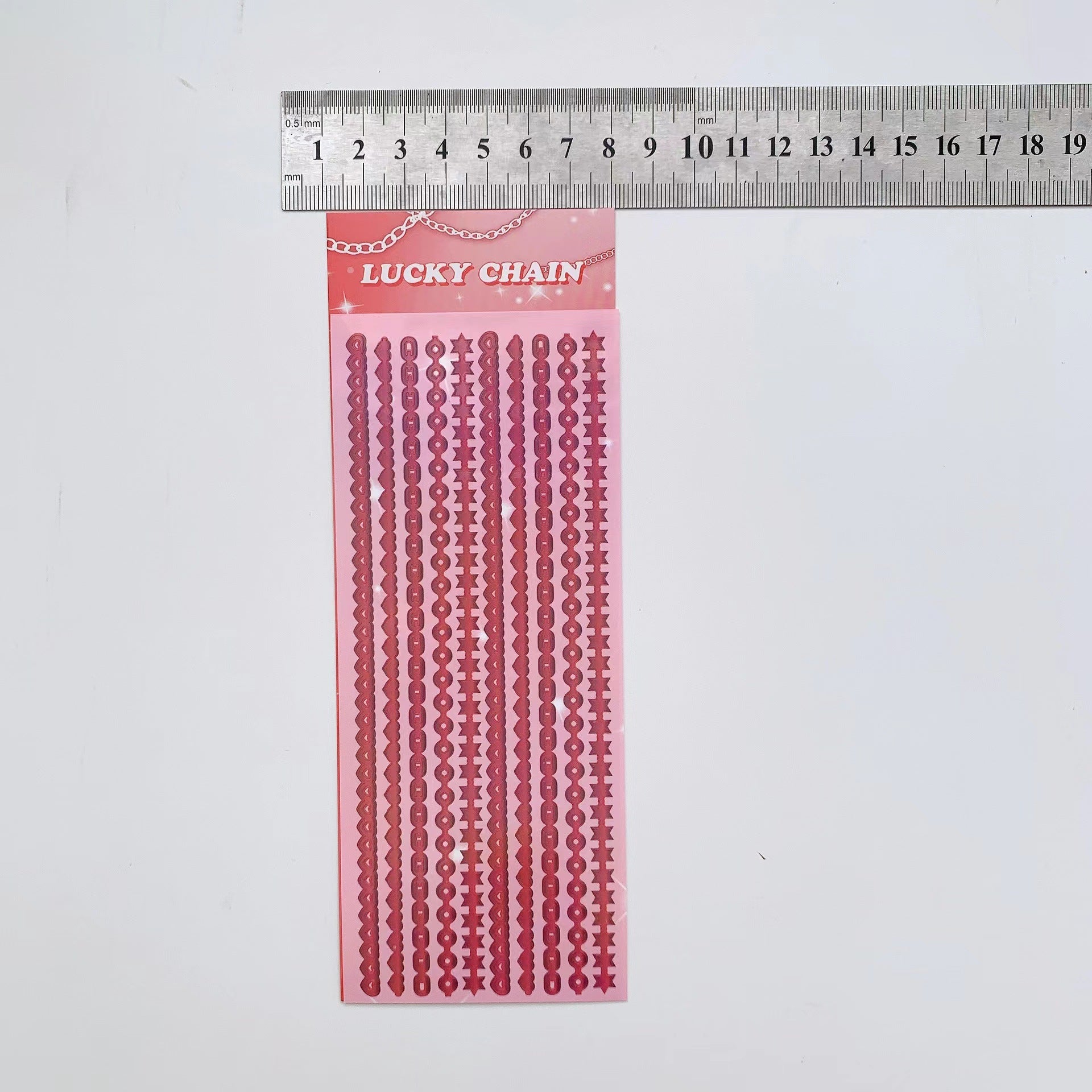 Lucky Chain Sticker for journaling and scrapbooking