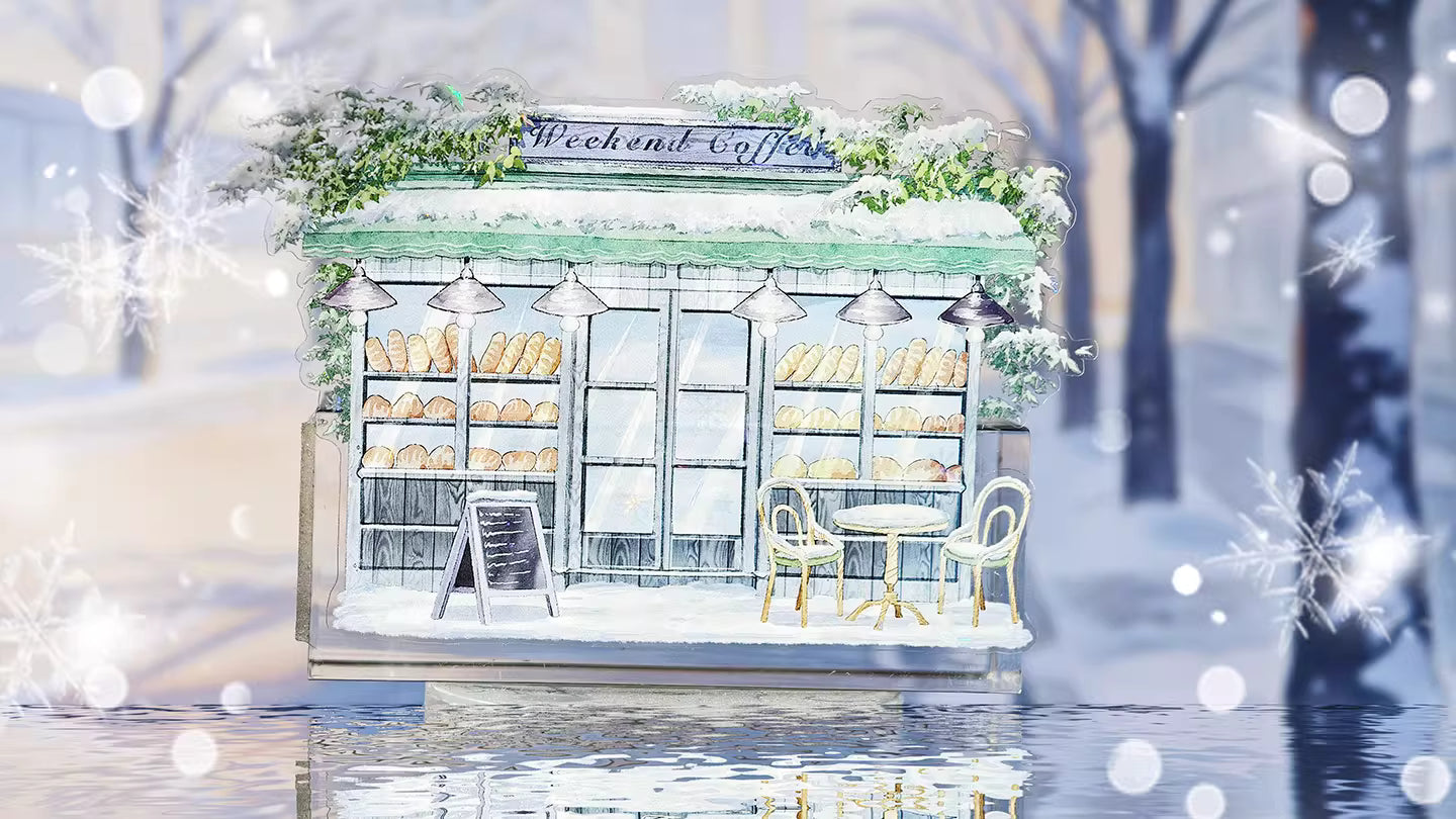 【OKTM】Warm Winter Street PET Tape