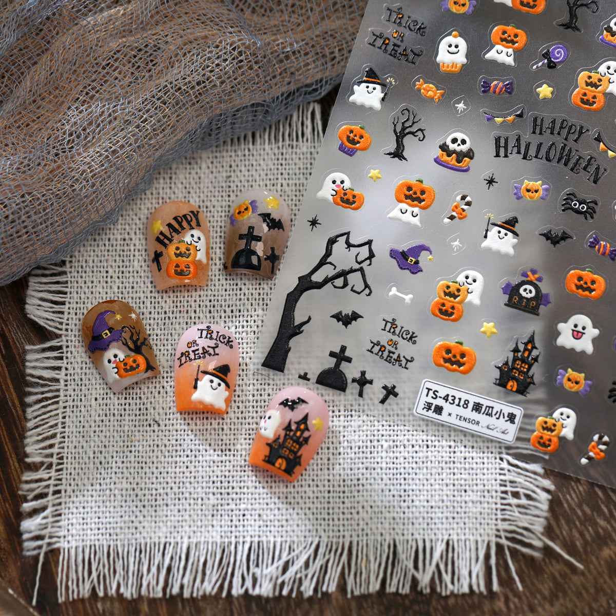 Halloween-themed Mini Stickers