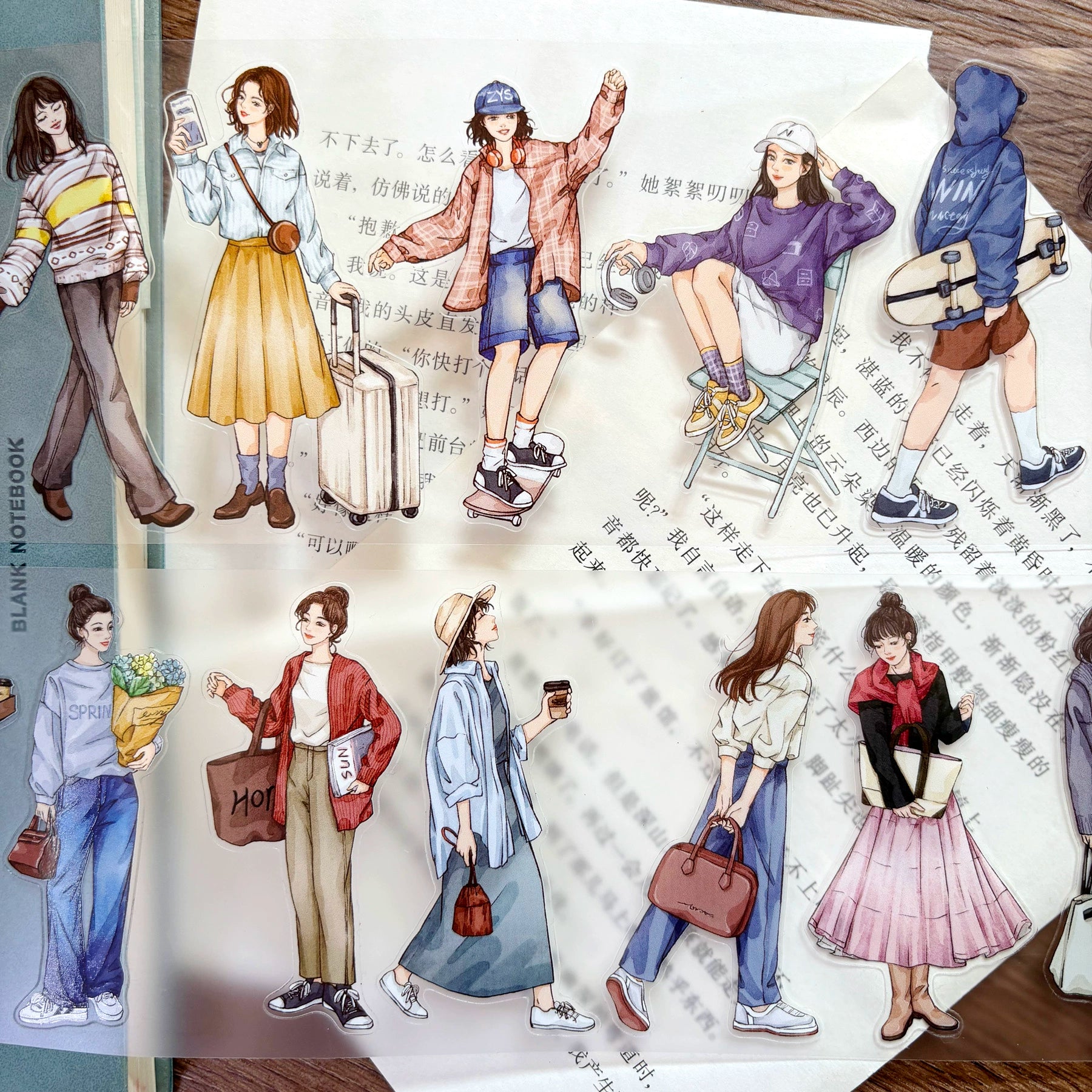 Afternoon Leisure Character PET Tape