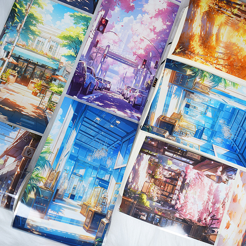 Large Background Landscape PET Tape