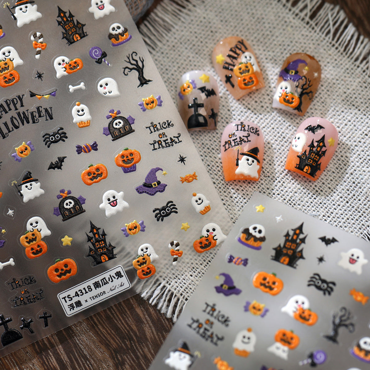Halloween-themed Mini Stickers