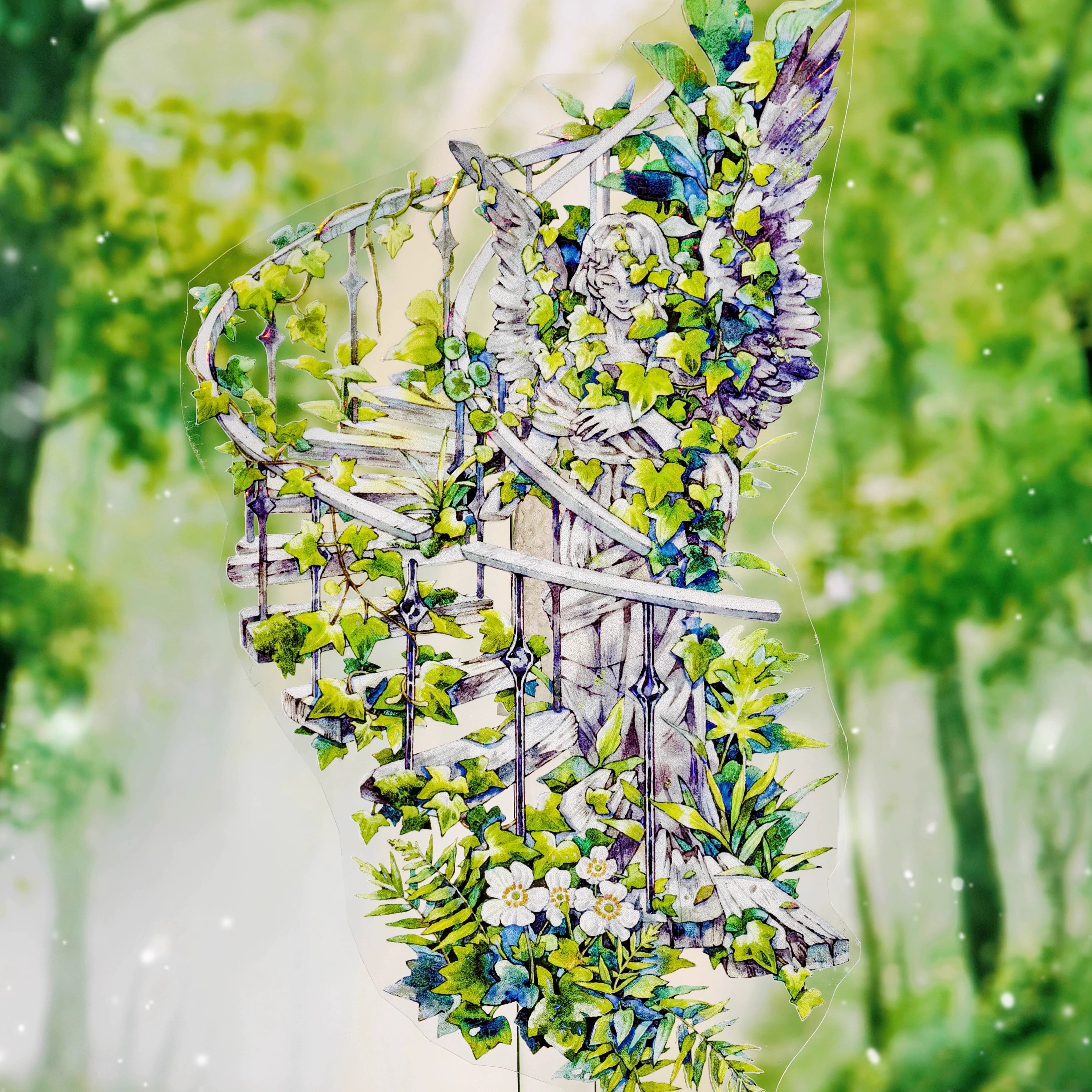 【OKTM】 Stairs in a dream PET Landscaping Tape