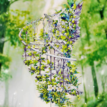 【OKTM】 Stairs in a dream PET Landscaping Tape