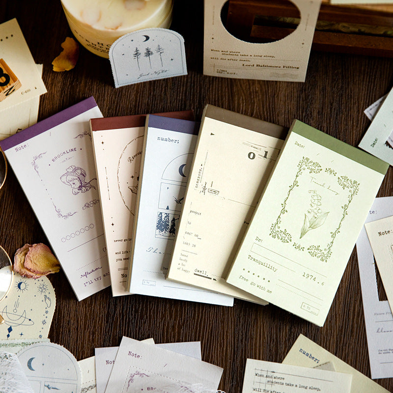 The Tale of Time series notepad decorative tape for journaling and scrapbooking