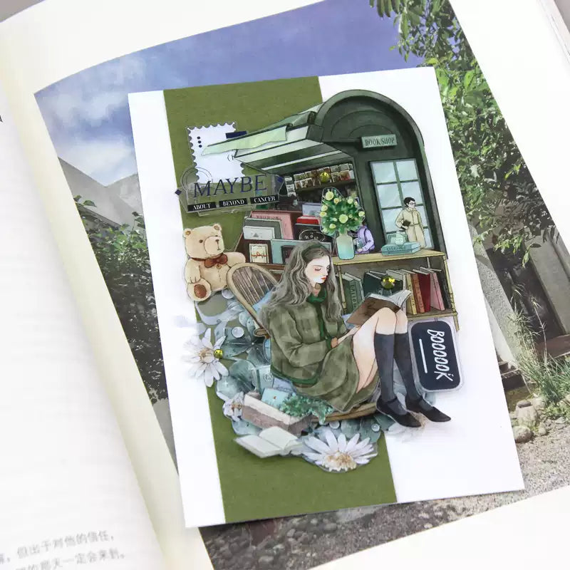 【MOOD】Reading Moment Character PET Tape