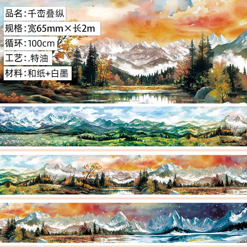 Mountains and Sea Tape