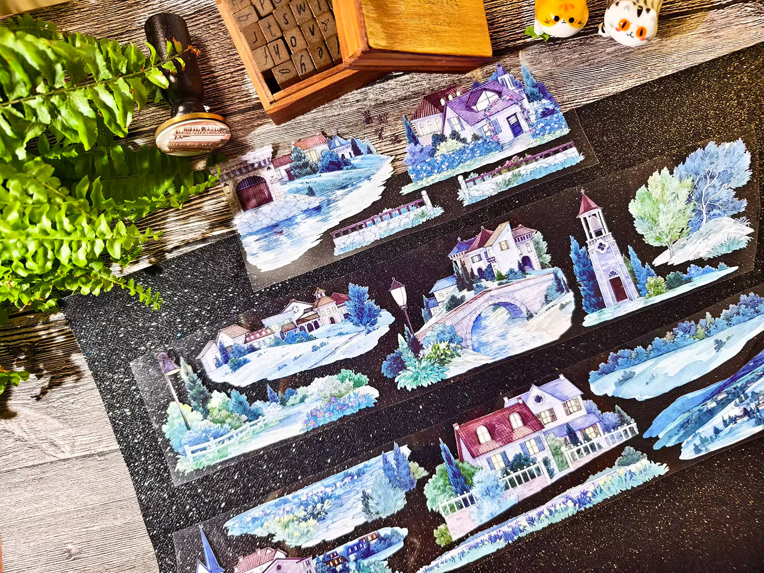 【HZTM】Global Cityscapes Landscaping Tape ( 10 Styles )