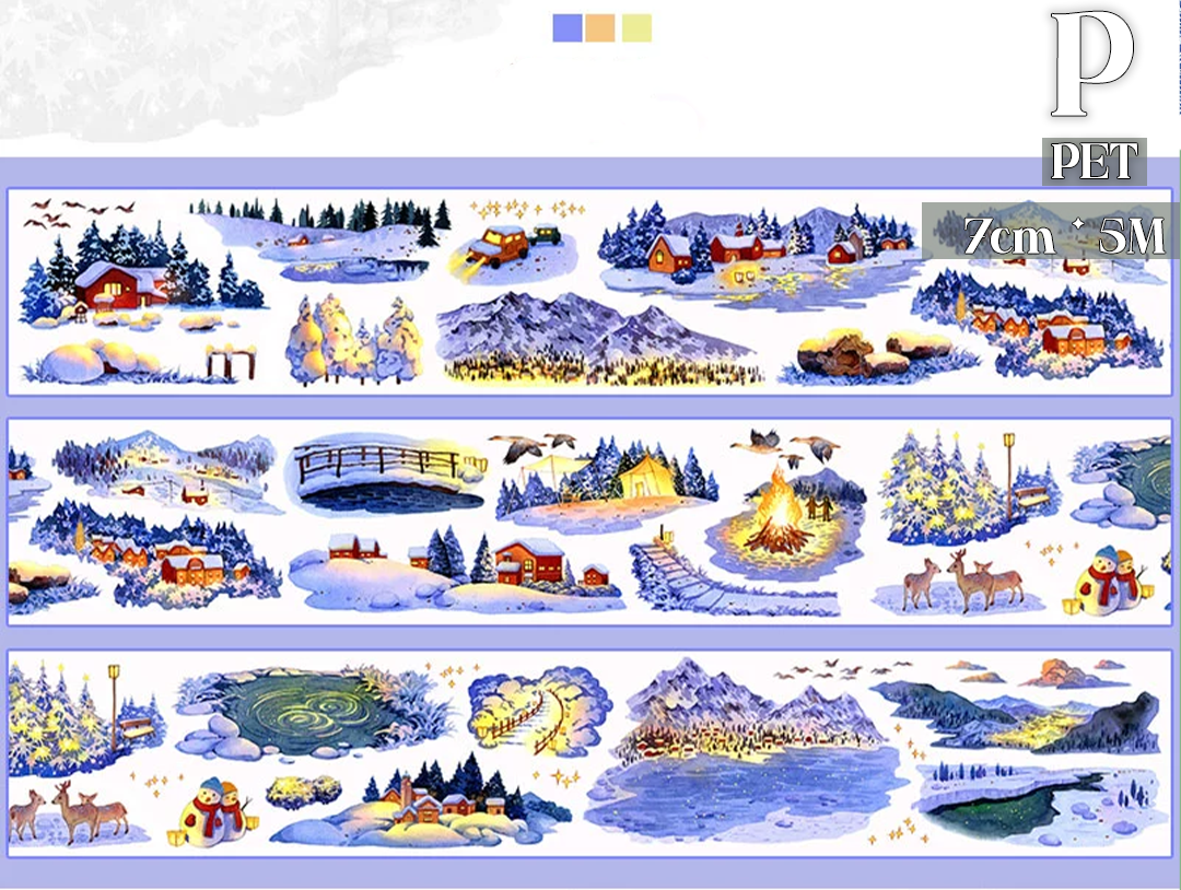 【ZERO】About Night Landscaping Tape(34 Styles)(Whole Roll Tape)