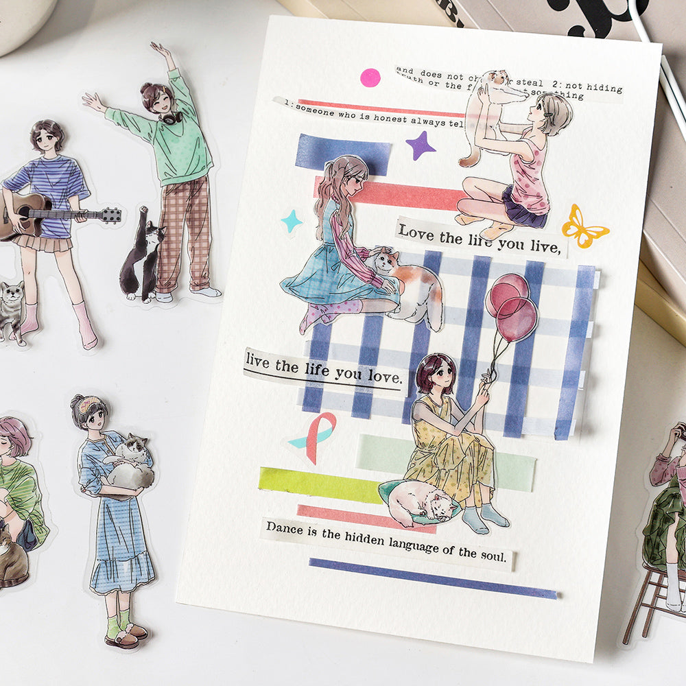 Grateful Somebody Character Sticker Pack