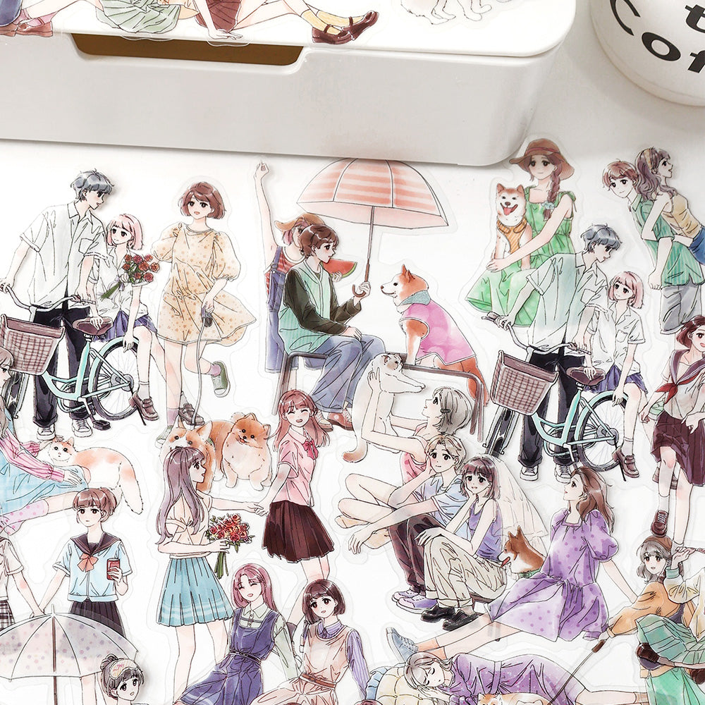 Grateful Somebody Character Sticker Pack