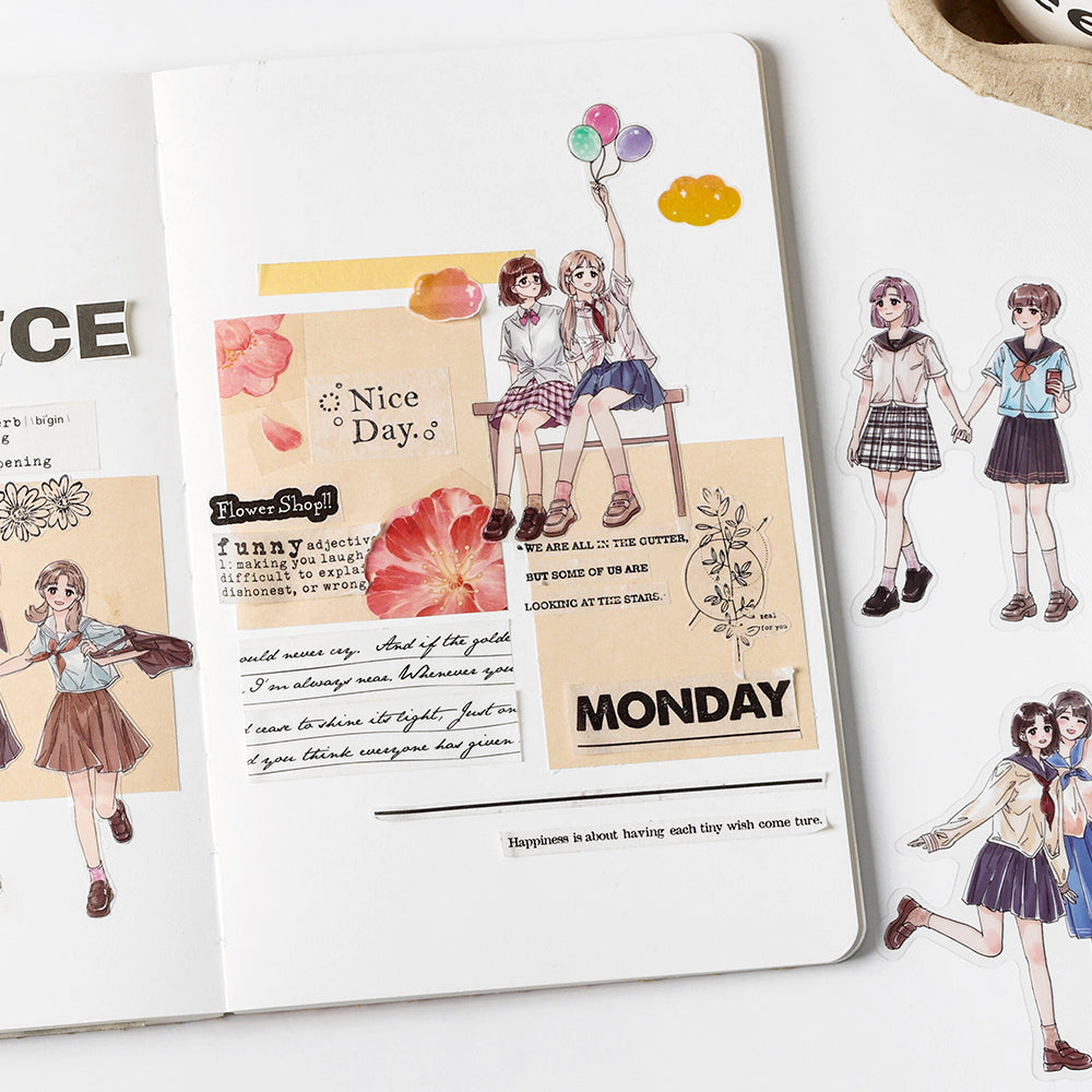 Grateful Somebody Character Sticker Pack