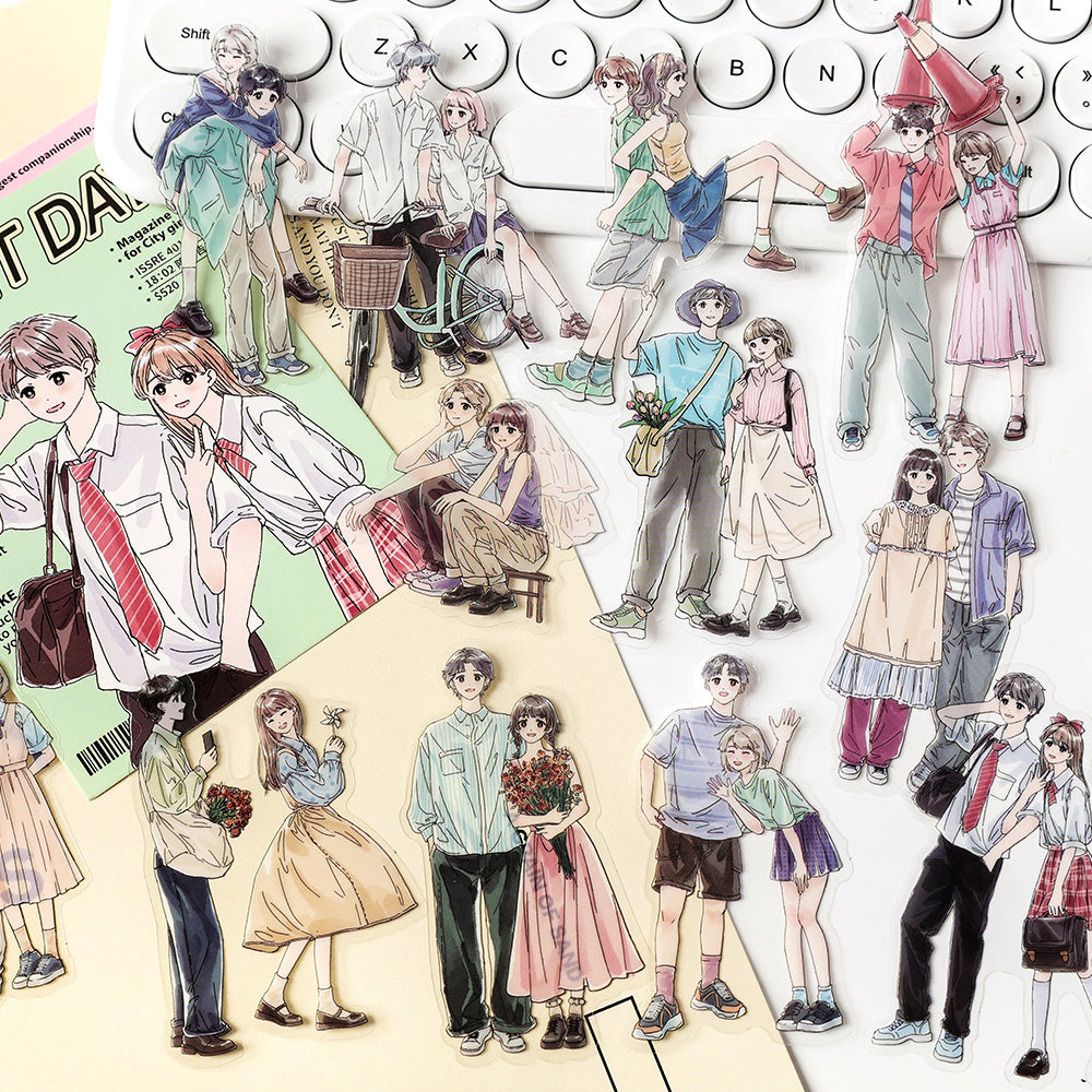 Grateful Somebody Character Sticker Pack