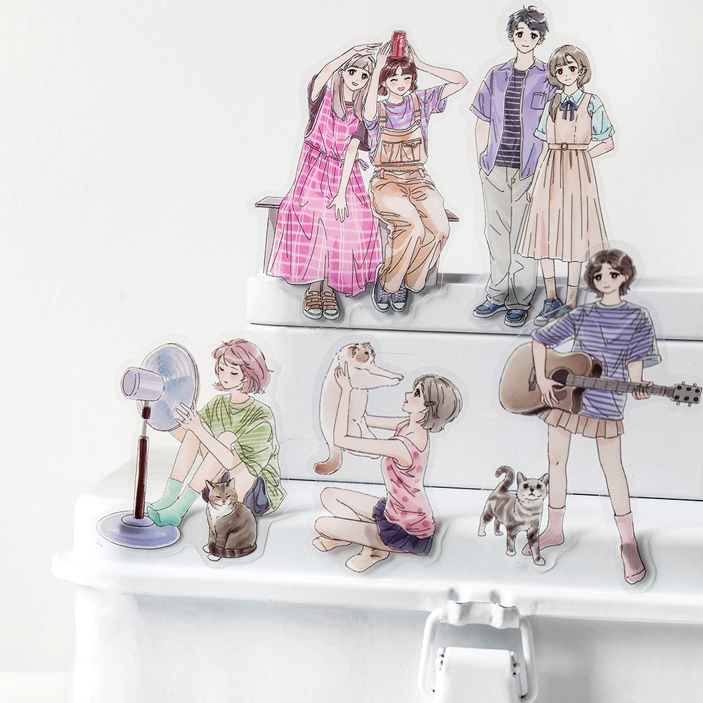 Grateful Somebody Character Sticker Pack