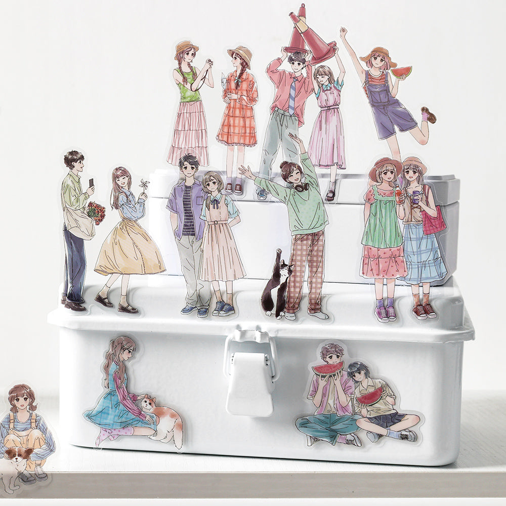 Grateful Somebody Character Sticker Pack