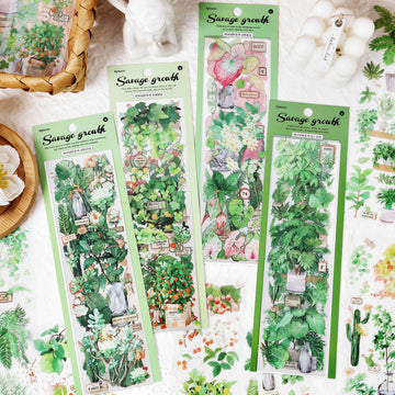 Green Field Sticker Tape