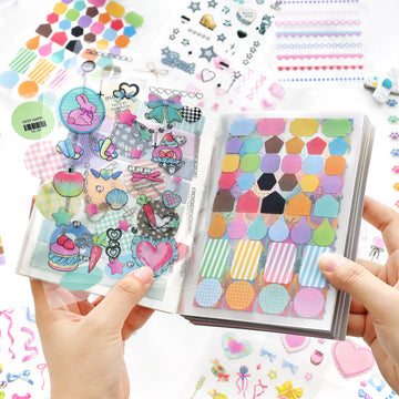 Decorative Pre-cut Sticker Book