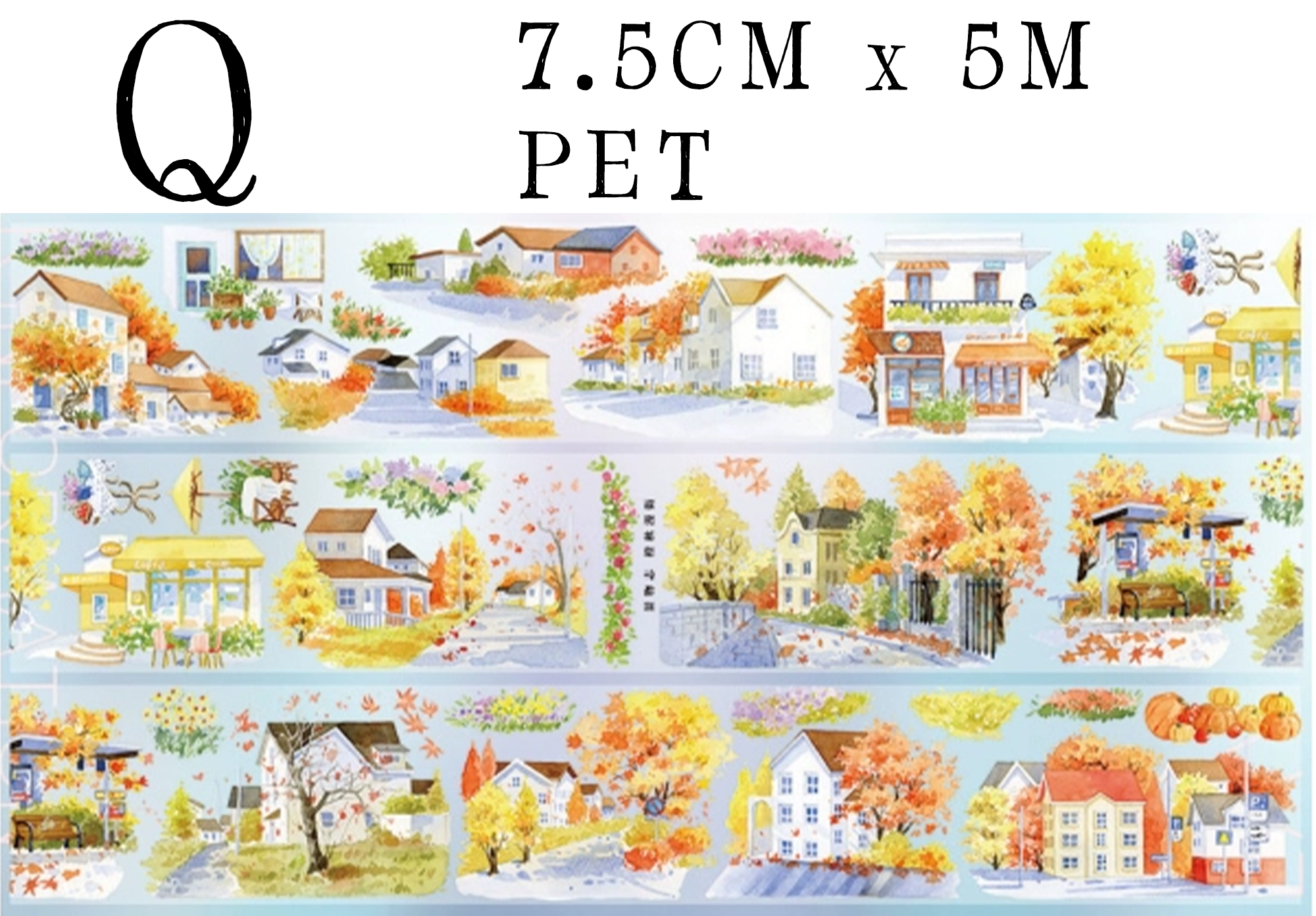 【ZERO】Forest Steppe Landscaping Tape(40 Styles)(Whole Roll Tape)