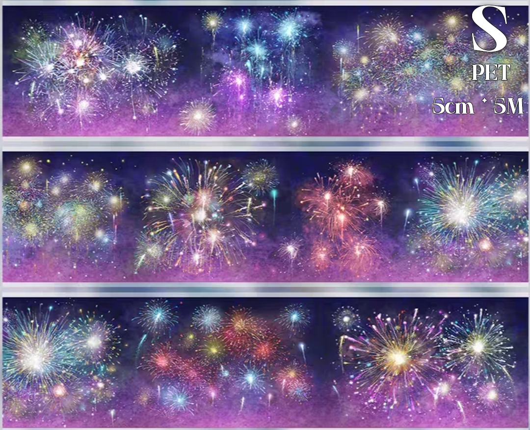 【ZERO】About Night Landscaping Tape(34 Styles)(Whole Roll Tape)