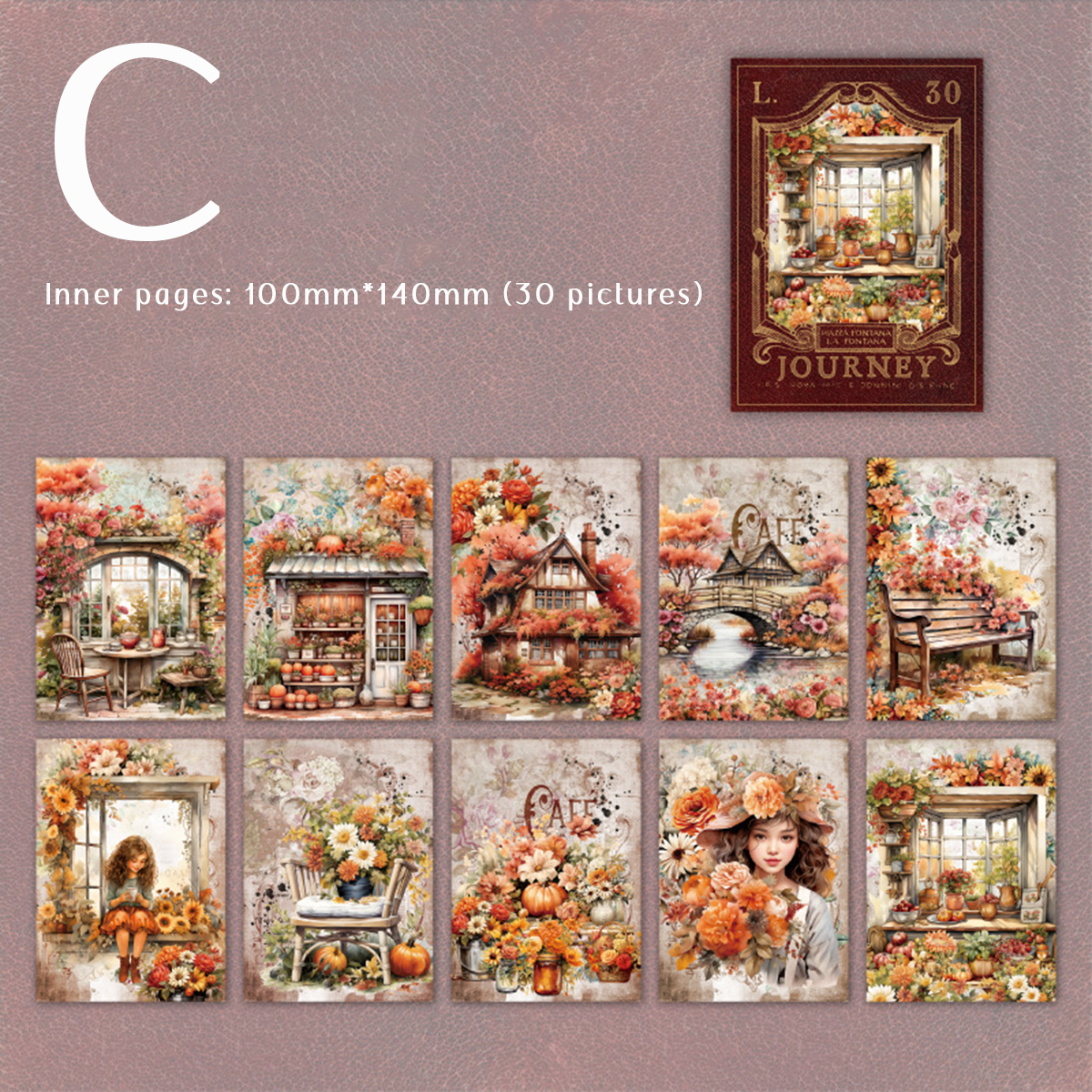 Breeze on the way Scrapbook Paper