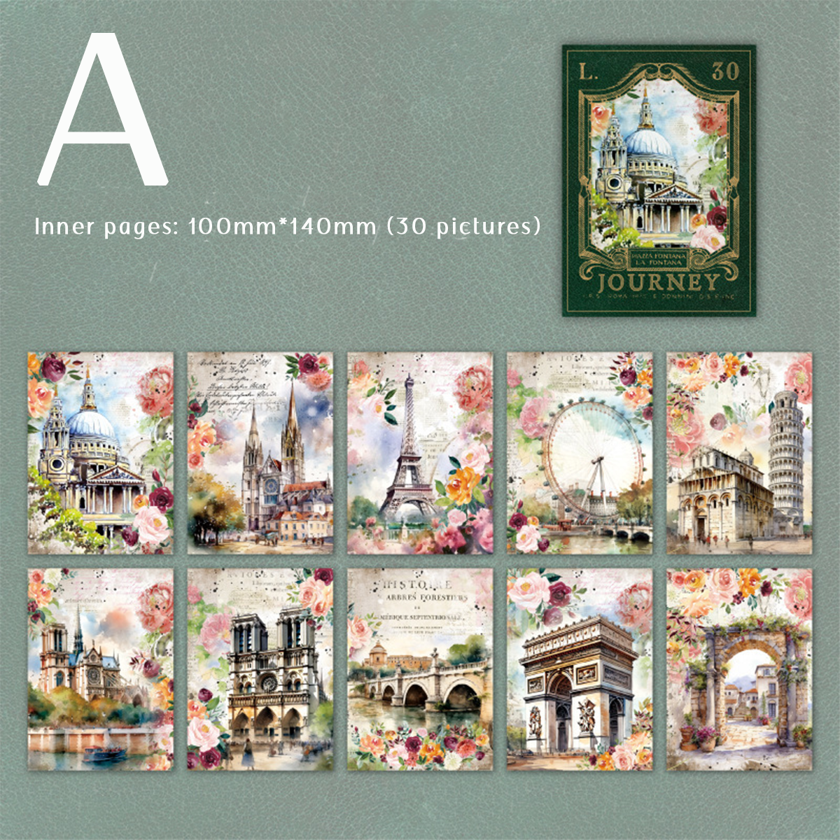 Breeze on the way Scrapbook Paper