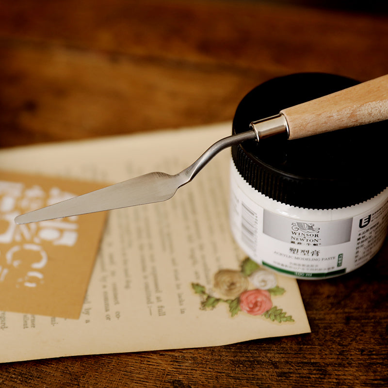 Oil painting scraper & Acryic Modeling Paste