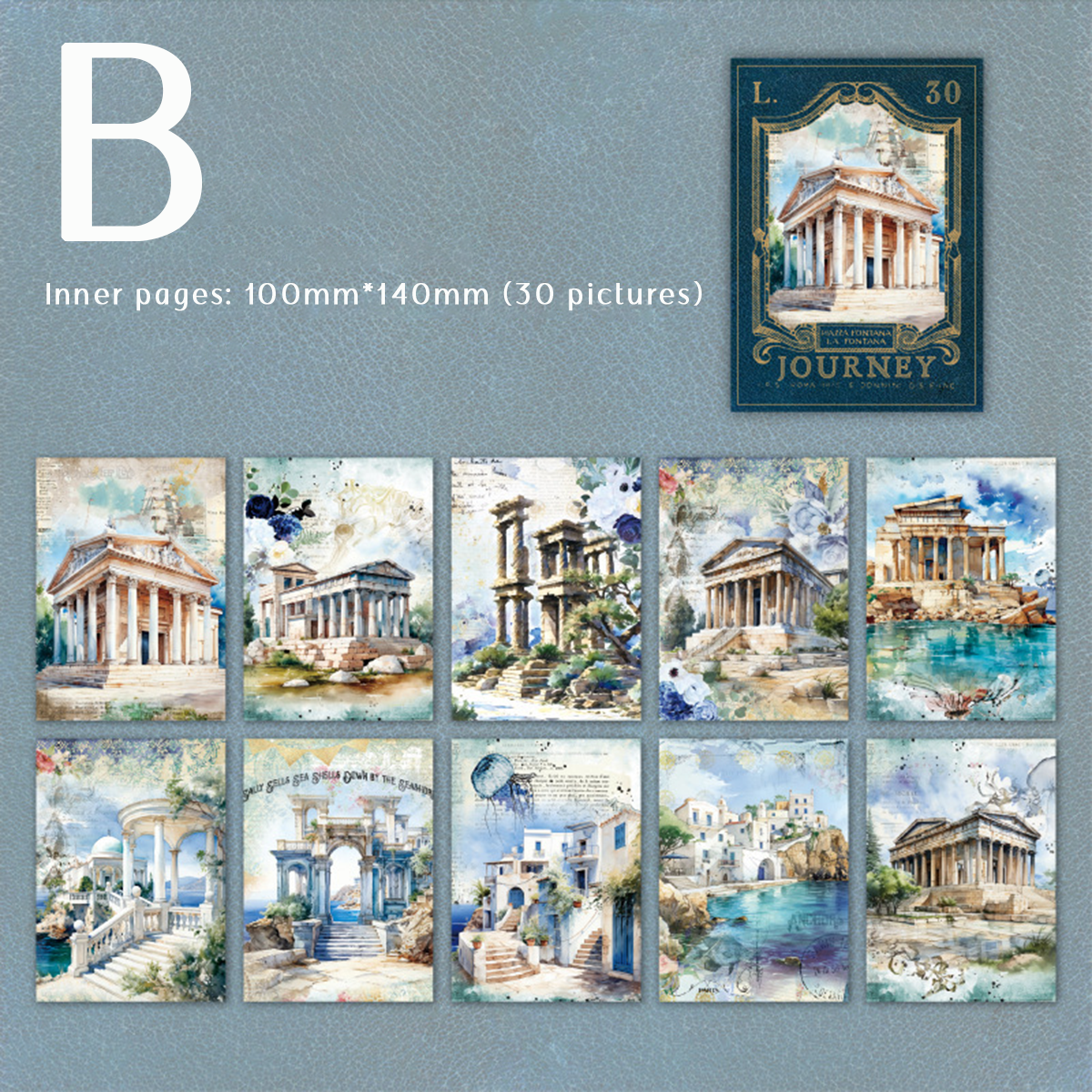 Breeze on the way Scrapbook Paper