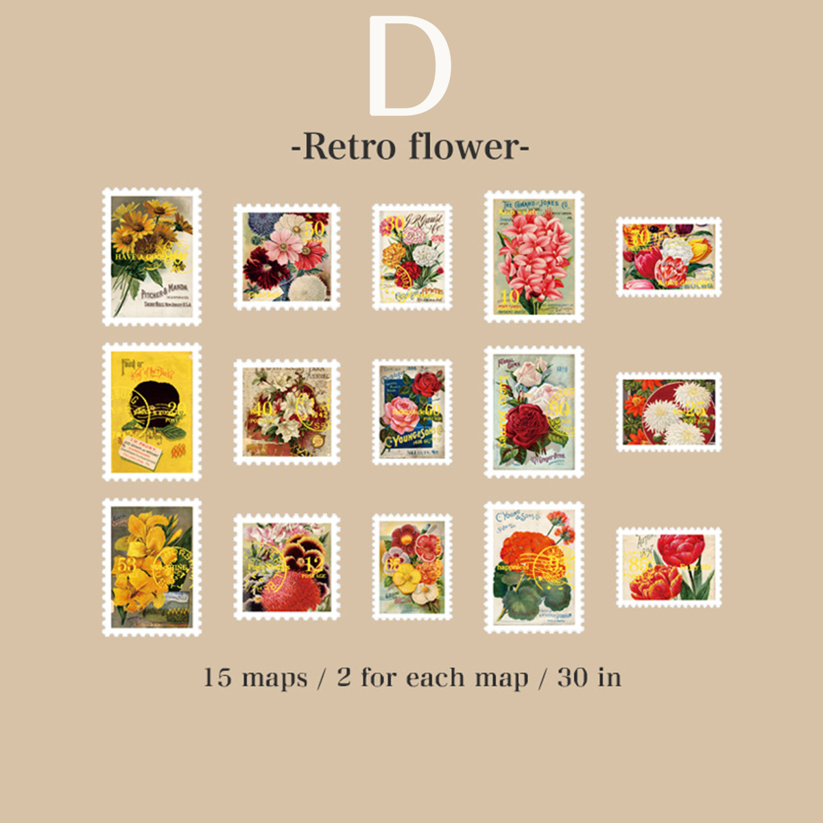 Travel stamp collector Foil Stickers