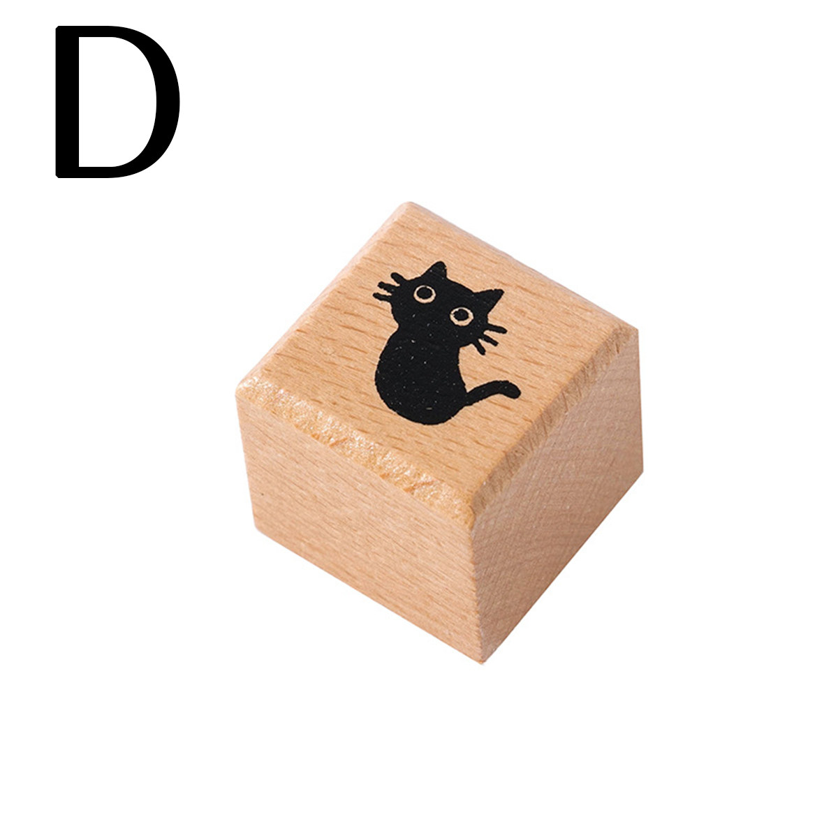 Cat Wooden Stamp for Bullet Journal