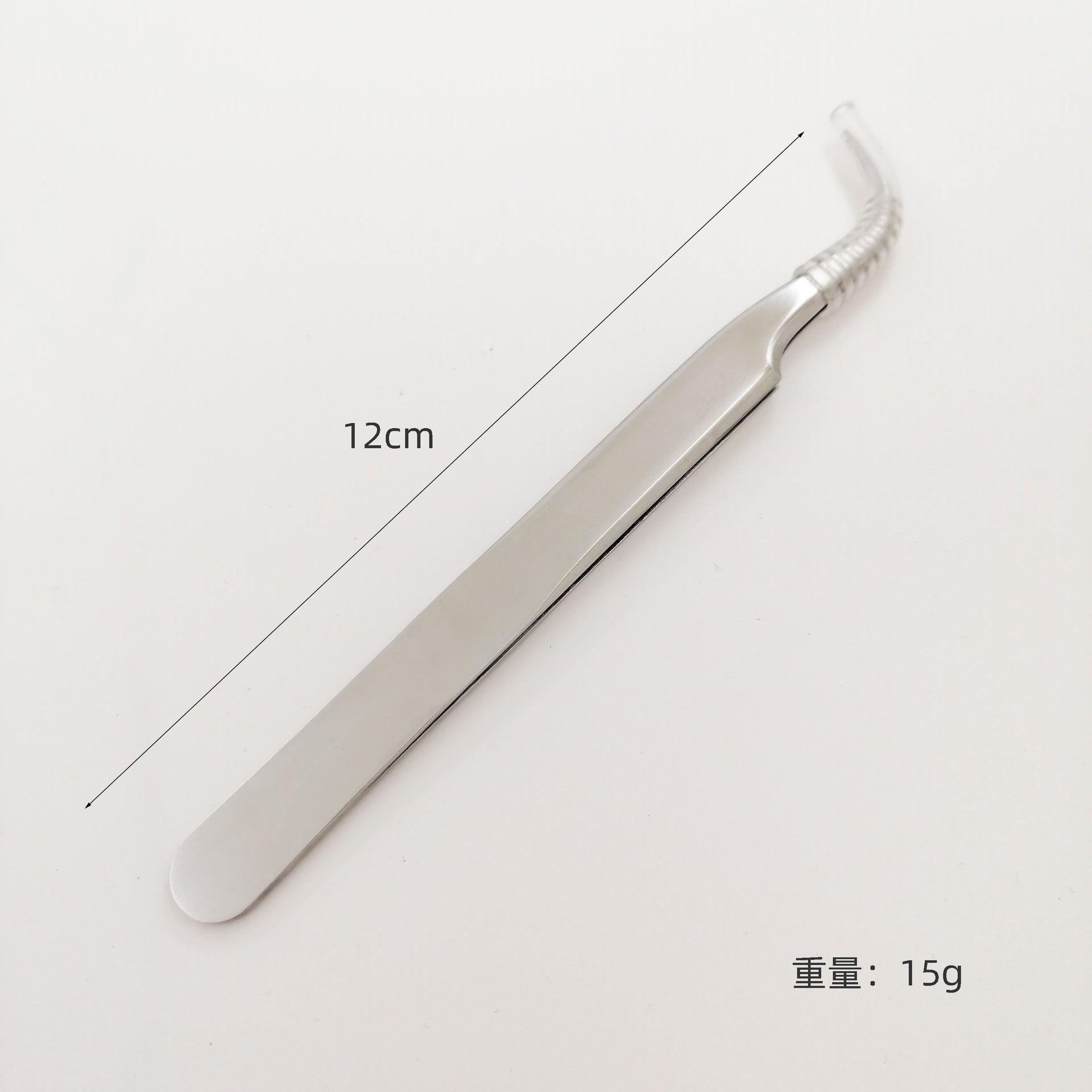 Silver & Multicolor Sticker Tweezers with Box