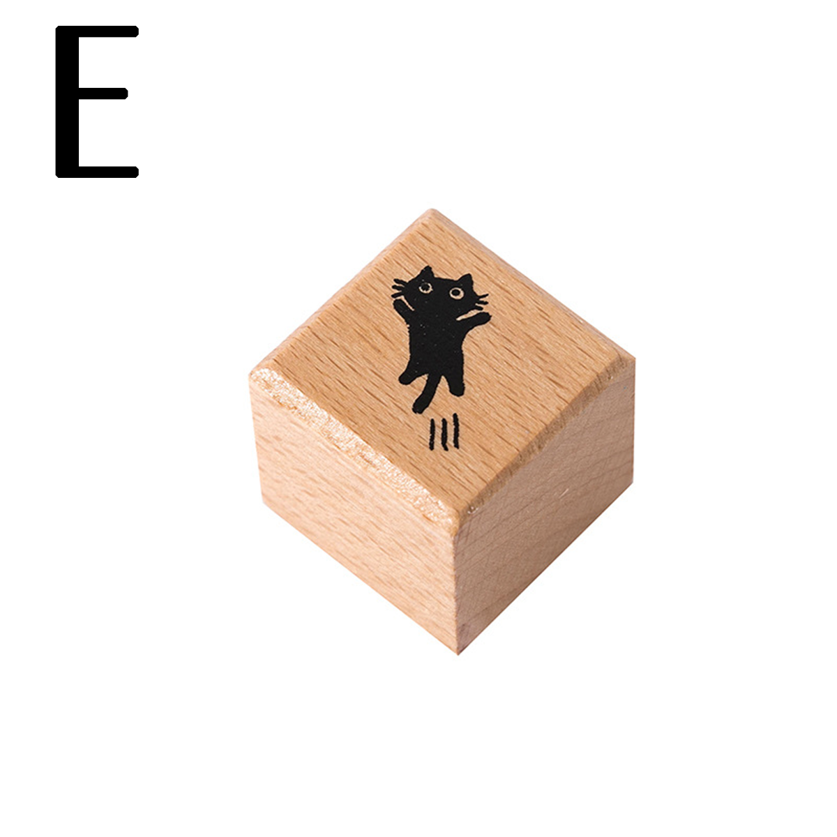 Cat Wooden Stamp for Bullet Journal