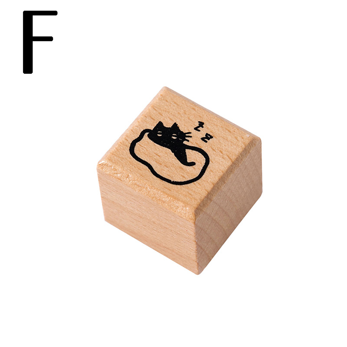 Cat Wooden Stamp for Bullet Journal