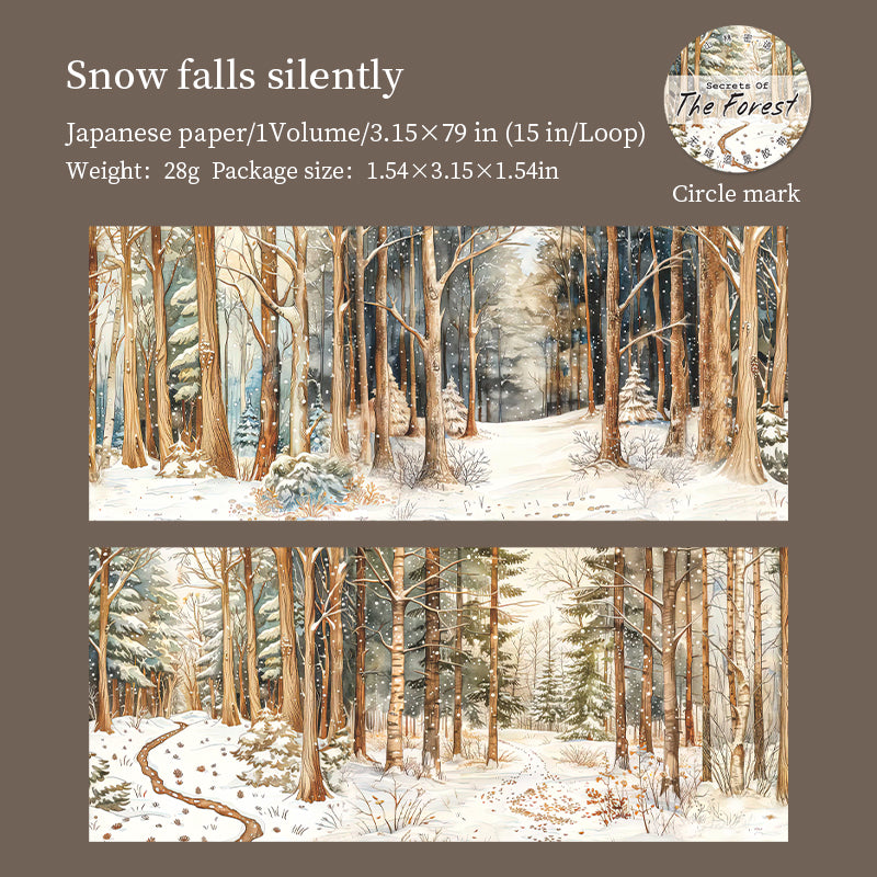 Secrets of the forest Washi Tape