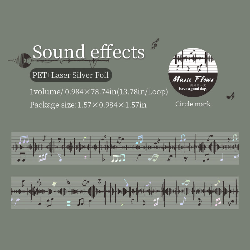Flowing Melody PET Tape