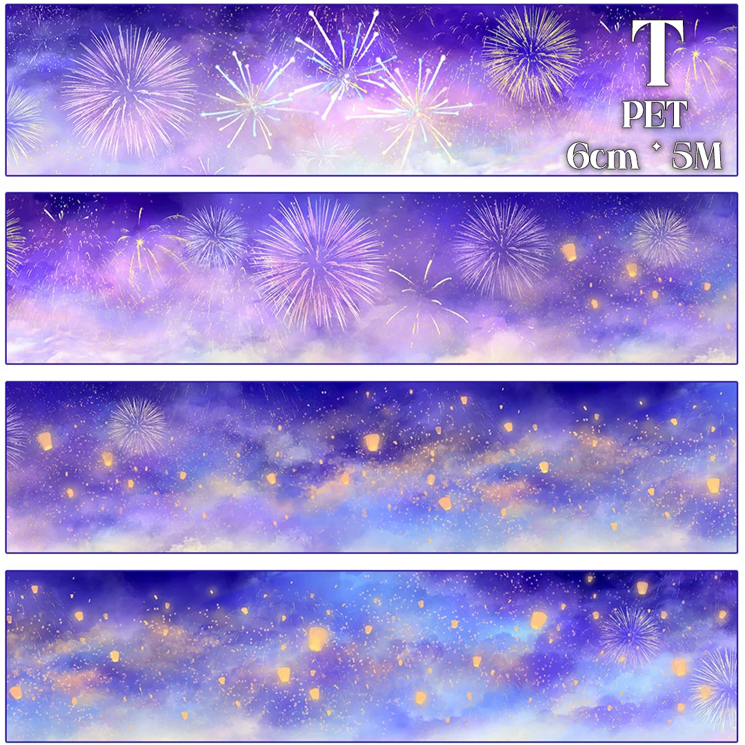 【ZERO】About Night Landscaping Tape(34 Styles)(Whole Roll Tape)