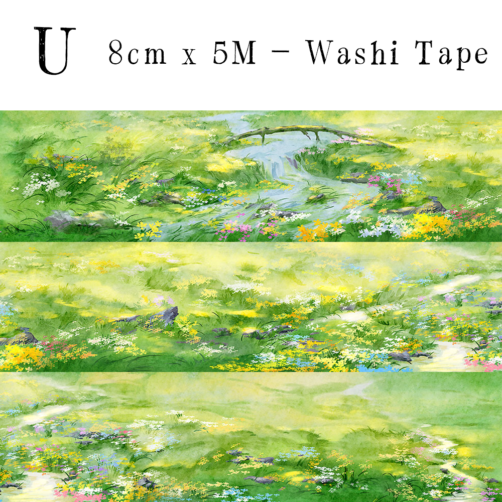 Sky/River/Countryside Landscaping Tape (20 Styles)