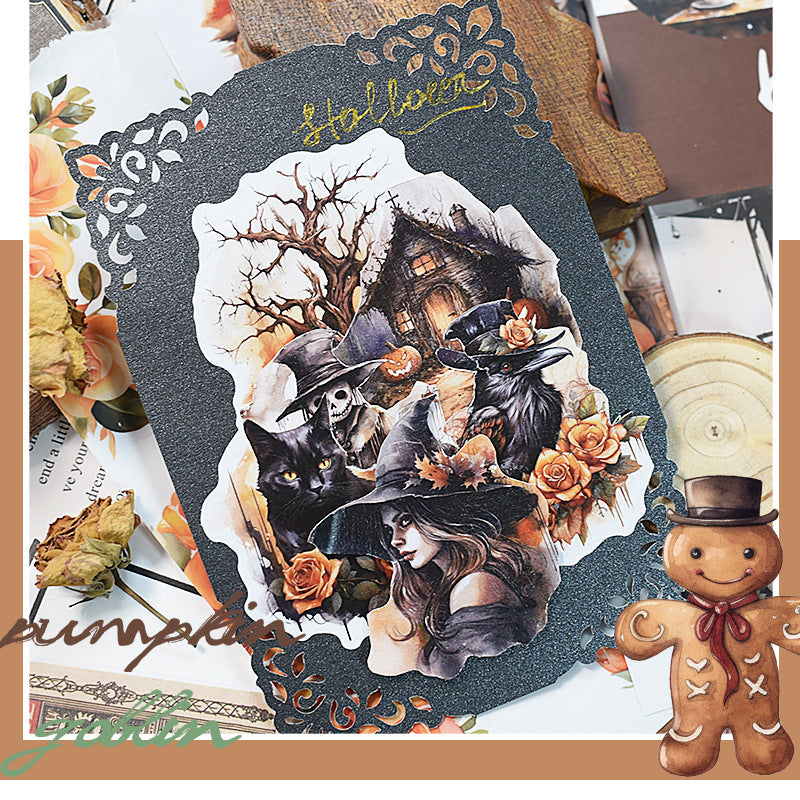 Vintage Sticker Book 5 Theme