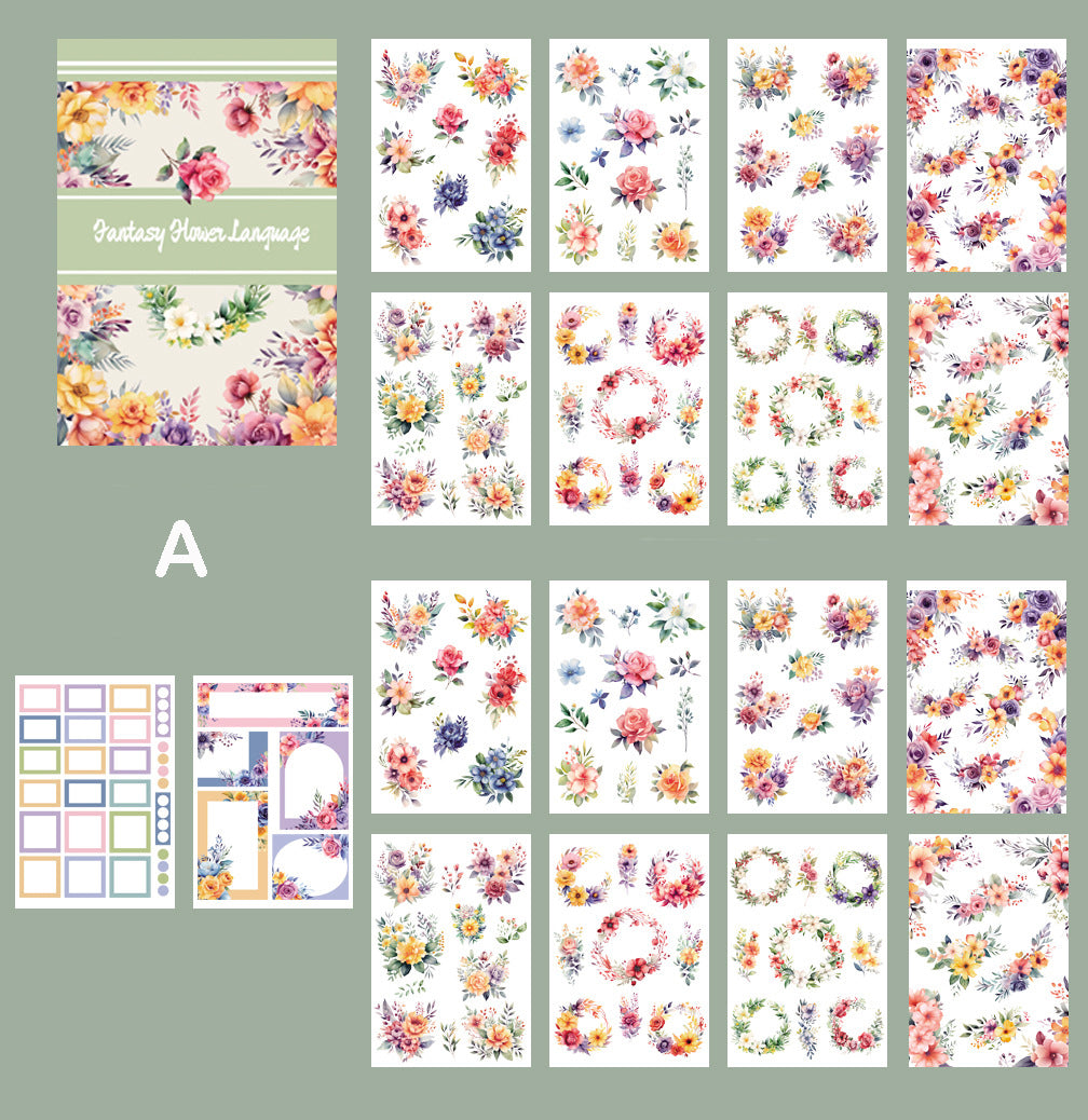 Vintage Sticker Book Vol.1