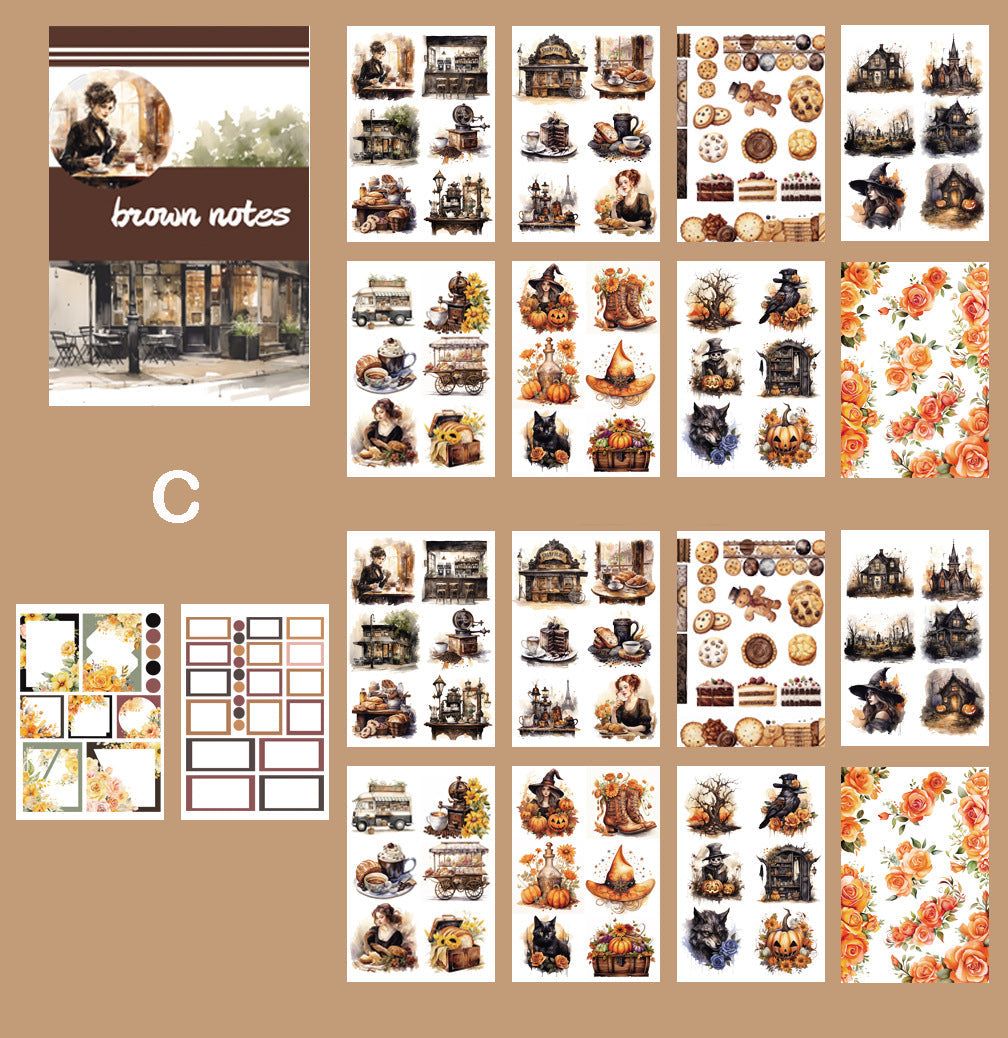 Vintage Sticker Book Vol.1